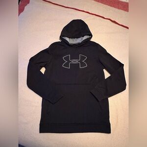 Under Armour Coldgear Size S Loose Hoodie Navy Blue